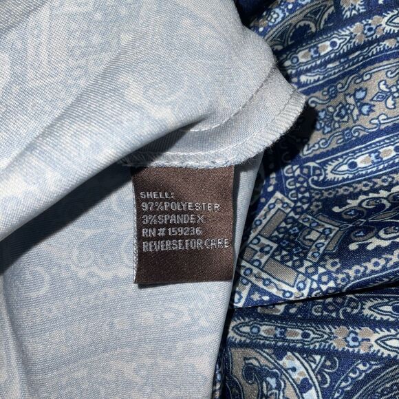 J. McLaughlin Skirt Womens Size 6 Blue Silky Maxi Aline Date Party Business - Picture 8 of 10